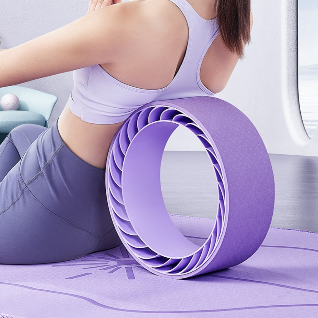 Pierścień do rozciągania pleców – Roller Yoga Ring do otwierania klatki piersiowej